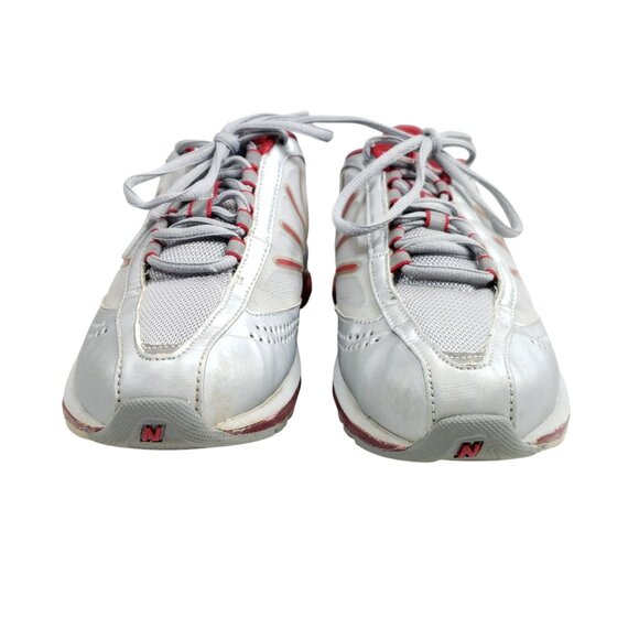New Balance Women's Size 7.5 Running Shoes Gray Mesh - Picture 6 of 9